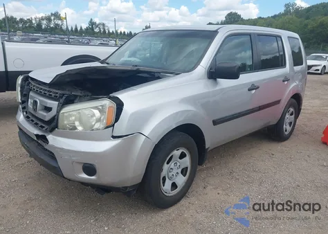 2011 Honda Pilot Lx из США, поврежденный, VIN 5FNYF3H25BB035873